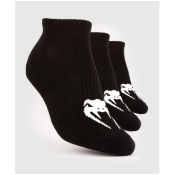 Zeķes VENUM CLASSIC FOOTLET SOCK - SET OF 3 - BLAC