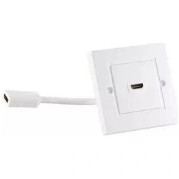 Sokets HDMI ShiverPeaks 79510-1 Balts