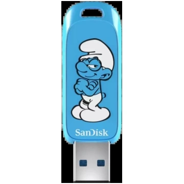 Zibatmiņa Sandisk Smurfs 64GB Brainy Smurf Edition