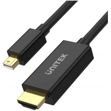 Unitek V1152A adapteris miniDP - HDMI 4K 30Hz kabe