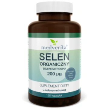 Organic Selenium 200 µg Medverita 120 caps