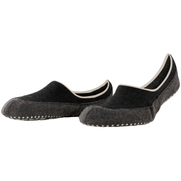 FALKE Cosyshoe Men House socks Anthra Melange viln