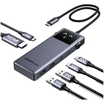 USB Type-C centrmezgls UGREEN 35998 ar HDMI, USB-A