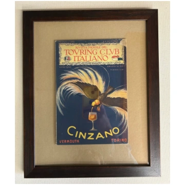 Vermouth Cinzano , 1916, Pbon Zetabicornici e Post