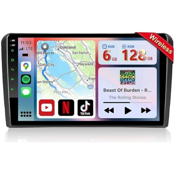 Android Autoradio mit Navi Bildschirm Wireless Car