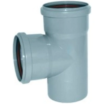 Iekšējās kanalizācijas trejgabals DN 110 mm, 87° H