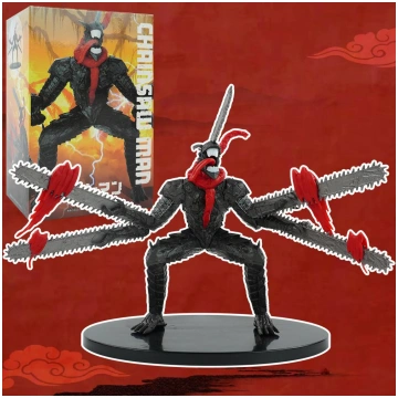 Anime Chainsaw Man Samurai Sword Figure PVC 4 Knif
