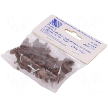 Holder | brown | Application: YDYp 3x2,5,for flat 