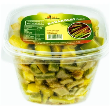 BIO RABARBERI (saldēti) - 5 kg