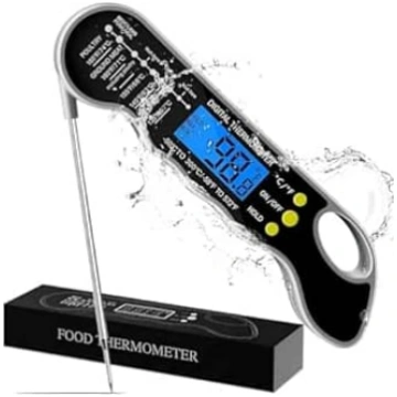 Sofort ablesbares Fleischthermometer, schnelles un