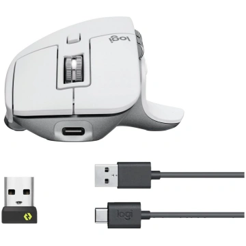 Logitech MX Master 3S mouse Right-hand RF Wireless