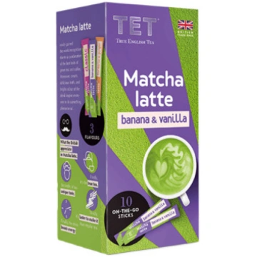 Šķīstošais tējas dzēriens True English Tea Matcha 