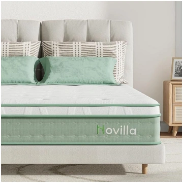 Novilla Mattresses King Size 3 Zone Gel Memory Foa