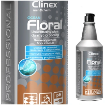 Grīdu tīrīšanas šķidrums Floral Ocean 1L Clinex