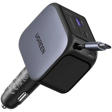 UGREEN Nexode 145 W cigarešu aizdedzinātāja pagari