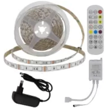 LED sloksnes komplekta adapteris IR kontrolieris R
