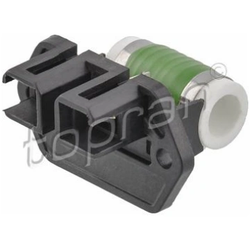 TOPRAN 600380 Ieejas pretestība, elektromotors (ra