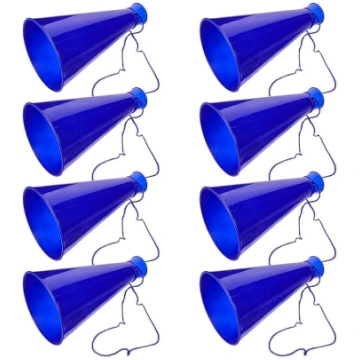 Hohopeti 8 gabalu komplekts plastmasas megafoni ch