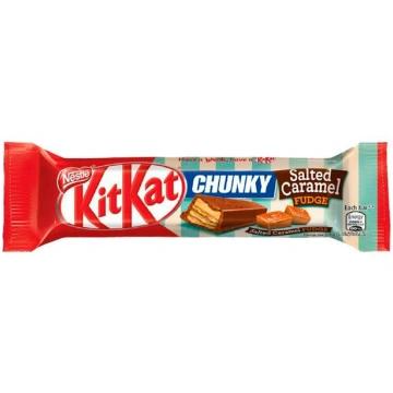 Kit Kat Chunky Salted Caramel Fudge 42g Nestle 8A3