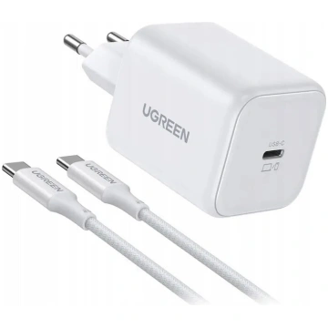 Lādētājs UGREEN X524 USB-C GaN 45W ar 1 m kabeli (
