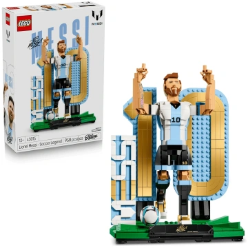 Konstruktors LEGO® Editions Lionel Messi – Futbola