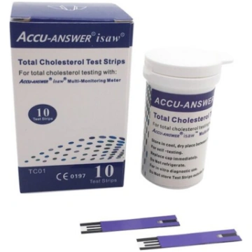Accu-Answer iSaw Holesterīna testa sloksnes TC01 1