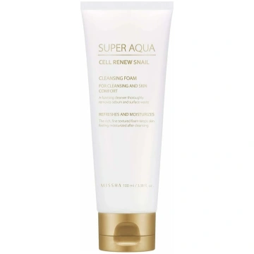 Attīroša sejas puta Missha Super Aqua Cell Renew S