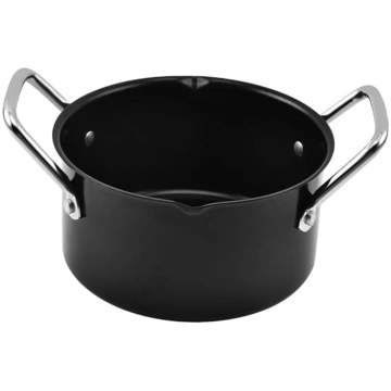 1 gabals Grila pannas BBQ mērce Pot Portable Cooki