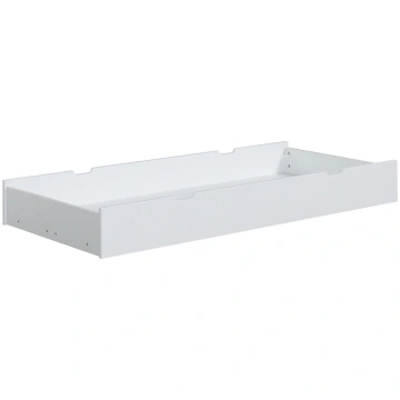 Gultas atvilktne MDF 160x70 cm, balta Pinio