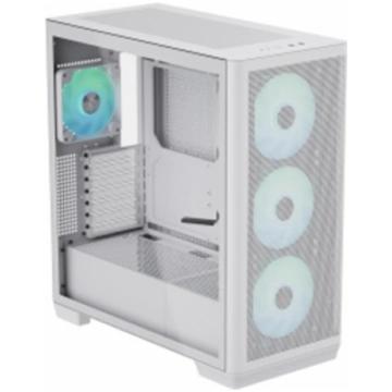 Datora korpuss APNX C1 White C1-WT-V1