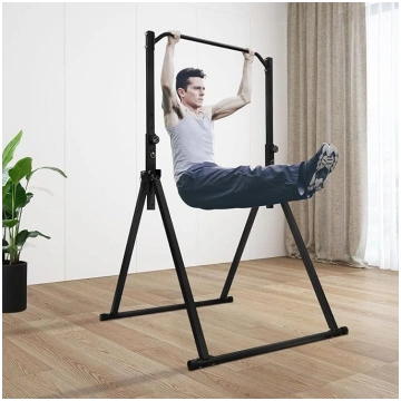 Salokāms Power Tower Dip Station Pull-Up Bar brīvi