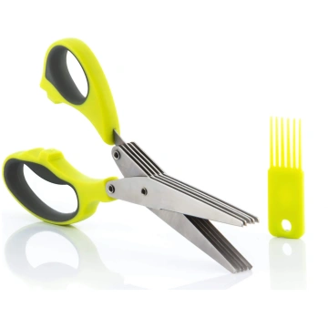 InnovaGoods - 5-in-1 Multi-Cut Kitchen Scissors, S