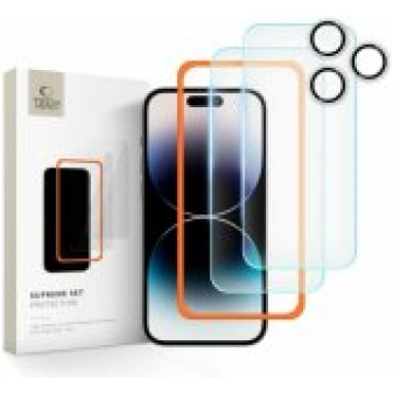 Tech-Protect SUPREME SET 3-PACK IPHONE 16 PRO CLEA
