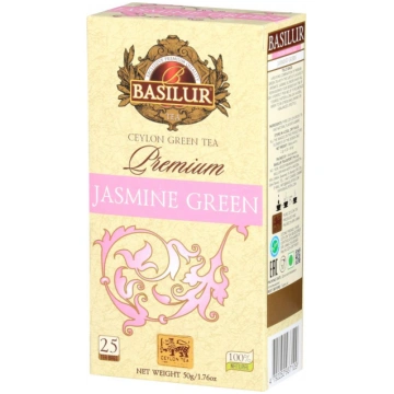 Basilur Premium Collection Jasmine Green zaļā tēja