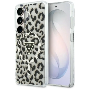GUESS IML Leopard Triangle phone case with MagSafe