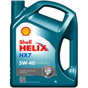 Motoreļļa SHELL HELIX HX7 5W40 4L SP A3/B3/B4 VW50