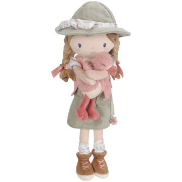 Auduma lelle Safari Ranger Rosa, 35 cm, Little Dut
