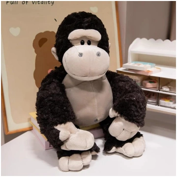 Super jauka gorilla vilka leoparda kaķa plīša rota
