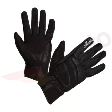 Modeka Camira Lady motocikla cimdi melni DL