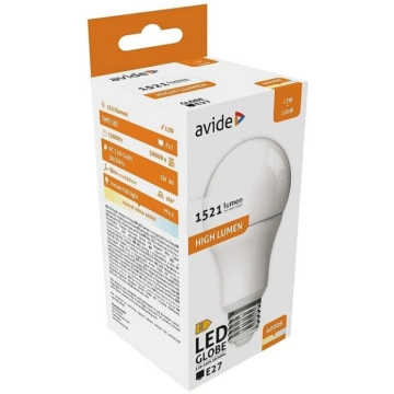 LED spuldze Avide 13W A60 E27 4000K