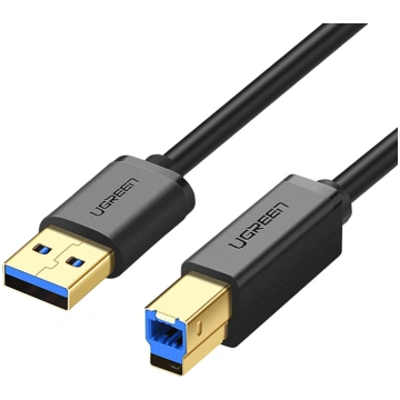 Printera kabelis USB-A 3.0 - USB-B 5Gbps 1m - meln