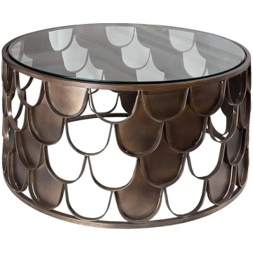 Riess Ambiente Industrial Coffee Table Abstract 60