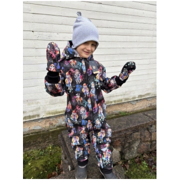Softshell cimdi zēniem. Draugi. Cimdi ar VAI bez o