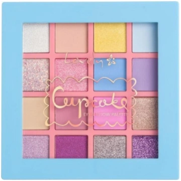Lovely LOVELY_Cupcake Eyeshadow Palette paleta 16 
