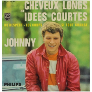 Johnny Hallyday - 24e Série - Cheveux Longs Et Idé