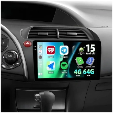 CAMECHO 4+64G Android 15 Navi Autoradio für Honda