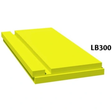 Finnfoam LB-300 pamatu loksnes, pamatu sānu stipri