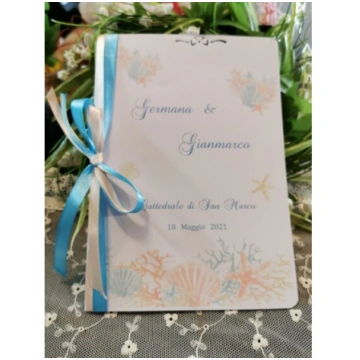 LIBRETTO MESSA MATRIMONIO TEMA MARE
