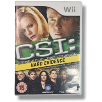 Lietots - Nintendo Wii CSI:Hard Evidence