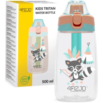 4Fizjo bērnu ūdens pudele Szop, 500 ml - kids wate